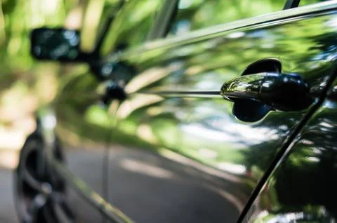 Side of the car Stock Photos