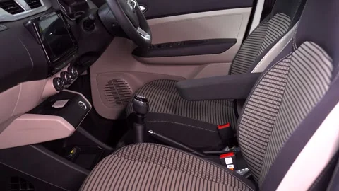 In side the car seat and armrest Stock Footage 267564154