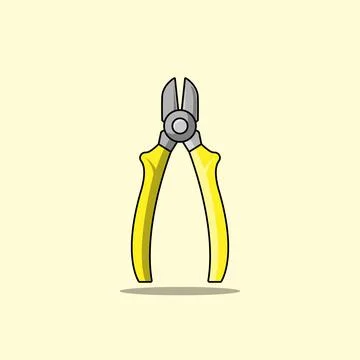 Side Cutter Stock Illustration