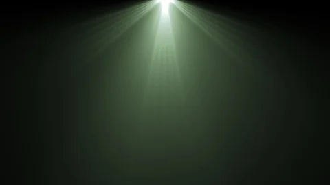 Side flickering star green sun lights optical lens flares shiny animation art Stock Footage 85481132