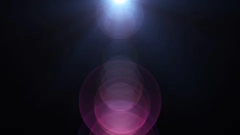 side flickering star sun rays lights opt... | Stock Video | Pond5