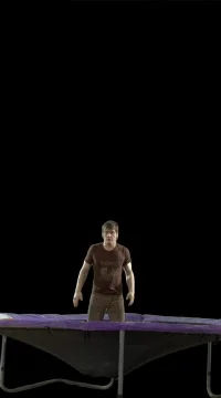 Side flips  Stock Footage 79789