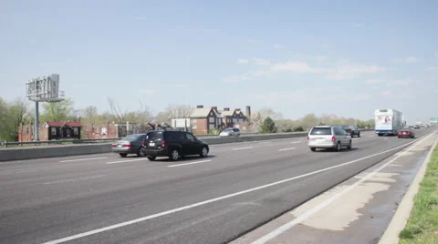 Side of highway 2 Video stock 50478376