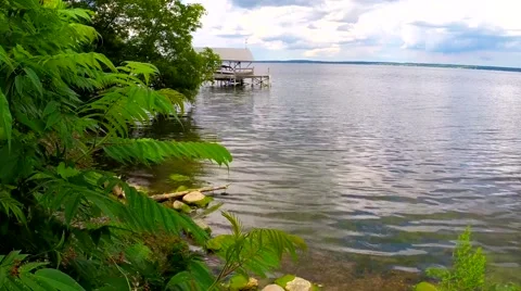 Side of a lake Vidéo 45400724