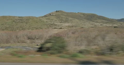 Side left driving plate - Bunker Rd at Simmonds Road, San Francisco Stock Footage 113706664