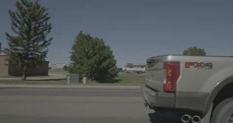 Side left driving plate - Dell Range Boulevard at Rue Terre Cheyenne Stock Footage 289692376