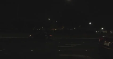 Side left driving plate - East Harmon Avenue at University Center Drive, Las Vídeo Stock 294369200