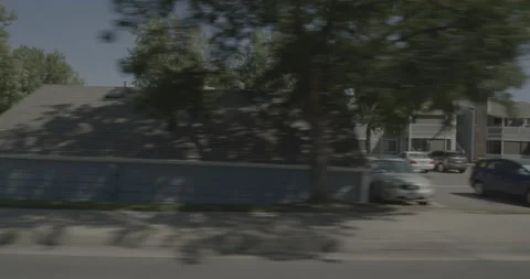 Side left driving plate - Fairmount Drive at Alameda Avenue Denver Vídeos de archivo 289158586