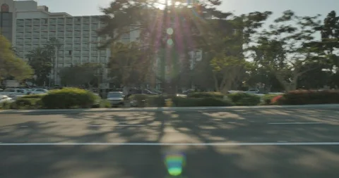 Side left driving plate - Harbor Dr at Harbor Island Dr, San Diego Stockbeeldmateriaal 101973532