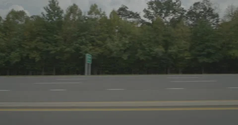 Side left driving plate - Highway 286 at Rugby Road, Greenbriar Stock Footage 284876753