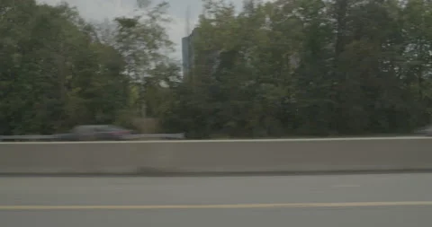 Side left driving plate - Highway 286 at Fair Lakes Parkway, Greenbriar Stock Footage 284878001