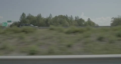 Side left driving plate - Highway 95 at Highway 294, Potomac Mills Stock Footage 284890900