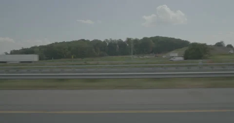 Side left driving plate - Highway 95 at Garrisonville Road, Aquia Harbour Stock Footage 284899204