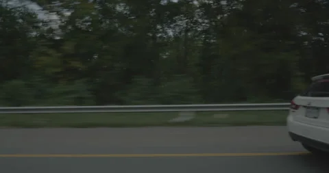 Side left driving plate - Highway 95 at Courthouse Road, Stafford Stock Footage 284900397
