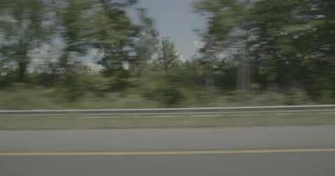 Side left driving plate - Highway 95 at Spotsylvania County Parkway, Cosner's Stock Footage 284927305