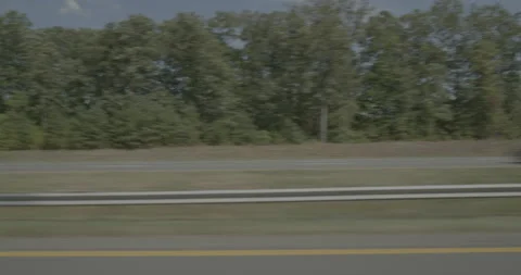 Side left driving plate - Highway 95 at Lewistown Road, Elmont Stock Footage 284933455