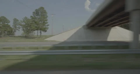 Side left driving plate - Highway 95 at Highway 33, Glenview Stock Footage 284998453