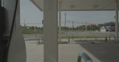 Side left driving plate - Highway 95 at West Carthage Road, Lumberton Video stock 285032487