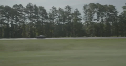 Side left driving plate - Highway 95 at Radford Boulevard, Dillon Stock Footage 285054931