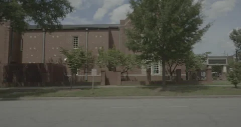 Side left driving plate - Highway 12 at 9th Street, Columbia Stock Footage 285072223