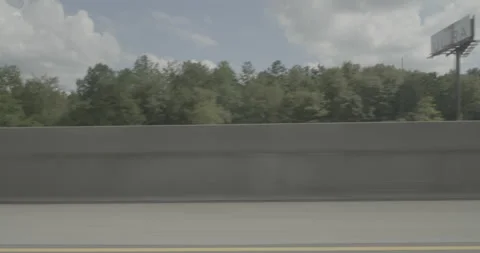 Side left driving plate - Highway 20 at River Watch Parkway, Augusta 스톡 동영상 285129432