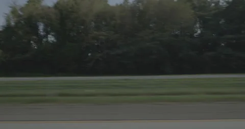 Side left driving plate - Highway 20 at Walton Branch, Augusta 스톡 동영상 285134368