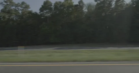 Side left driving plate - Highway 20 at Eatonton Road, Madison Video stock 285141514