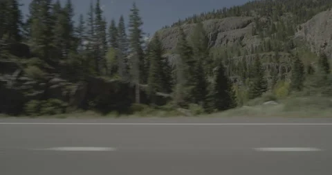 Side left driving plate - Highway 160 at Mile 174 Mineral County 動画素材 288769263