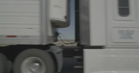 Side left driving plate - Highway 80 at Mile 382 Burns Vídeos de archivo 289882853