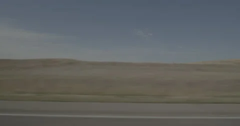 Side left driving plate - Highway 20 at 320th Line Rushville Stock Footage 290112901