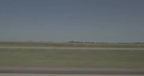 Side left driving plate - Highway 90 at Mile 326 Mitchell Stock Footage 290809448