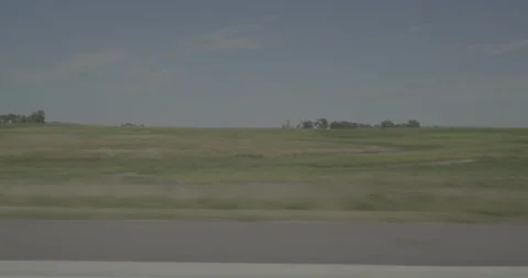 Side left driving plate - Highway 90 at Mile 383 Hartford Vídeos de archivo 290854086