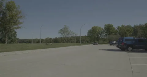 Side left driving plate - Highway 35 at rest area Steele County Видео 291485113