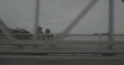 Side left driving plate - Highway 12 at Emigh Road, Rio Vista Stock Footage 293342356