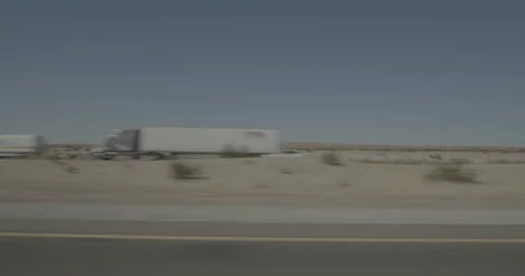Side left driving plate - Highway 15 at Mile 101, Dunn Vídeo Stock 293792881