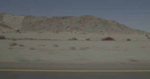 Side left driving plate - Highway 15 at Mile 112, Dunn Vídeo Stock 293801435