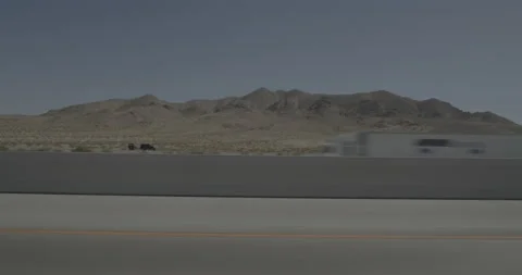 Side left driving plate - Highway 15 at Mile 23, Sloan Stock Footage 294543301