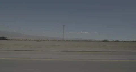 Side left driving plate - Highway 15 at Mile 178, Wheaton Springs Vídeo Stock 294559026