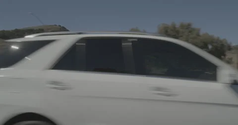 Side left driving plate - Highway 101 at Higuera Street, San Luis Obispo Vídeo Stock 294785868
