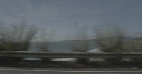 Side left driving plate - Highway 1 at Mile 13, Stinson Beach Vidéo 295033199