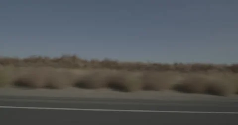 Side left driving plate - Highway 108 at Mile 15, Orange Blossom Stock Footage 295039392