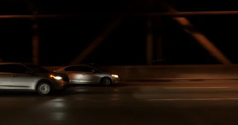 Side left driving plate - Hwy 80 at Yerba Buena Island, San Francisco Stock Footage 113744361