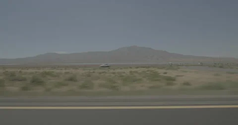 Side left driving plate - I-80 at Exit 232, Mote Stock Footage 285323059