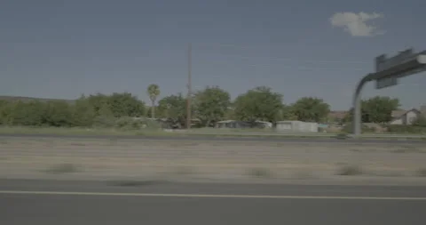 Side left driving plate - I-15 at Exit 8 St. George Видео 288365170