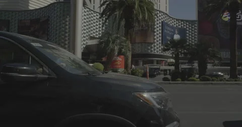 Side left driving plate - Las Vegas Boulevard at East Harmon Avenue, Las Vegas Vidéo 293937671