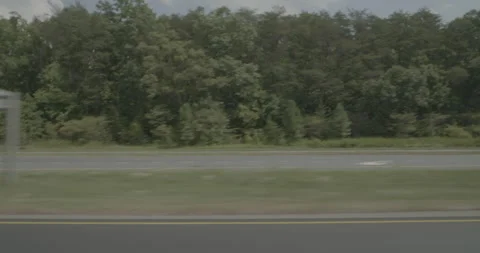 Side left driving plate - Ox Road at Henderson Road, Rainbow Stock Footage 284884960