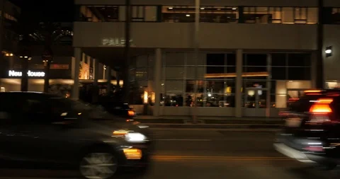 Side left driving plate - Sunset Blvd at El Centro Avenue, Hollywood Stockbeeldmateriaal 113772643