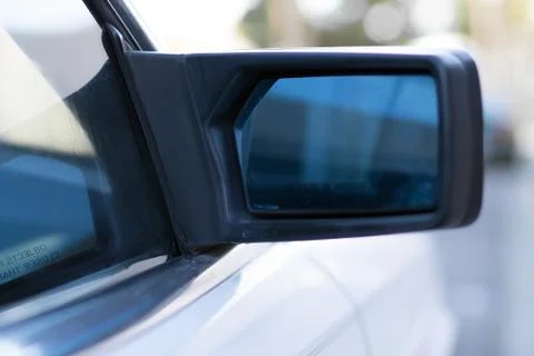 Side mirror on car Stock-Fotos