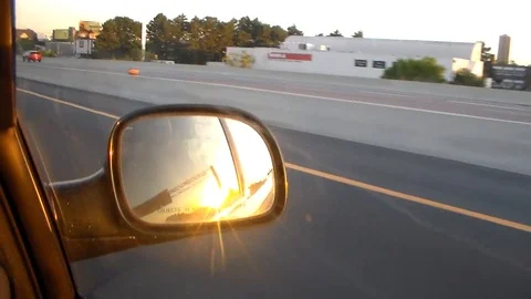 Side mirror Stock Footage 90709145