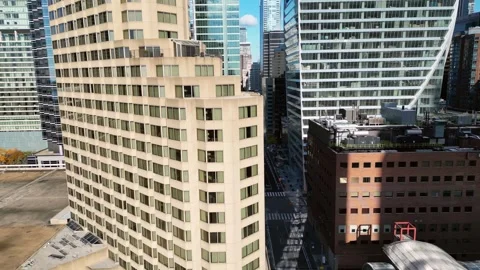 Side Pan of buildings. Vidéo 258132582